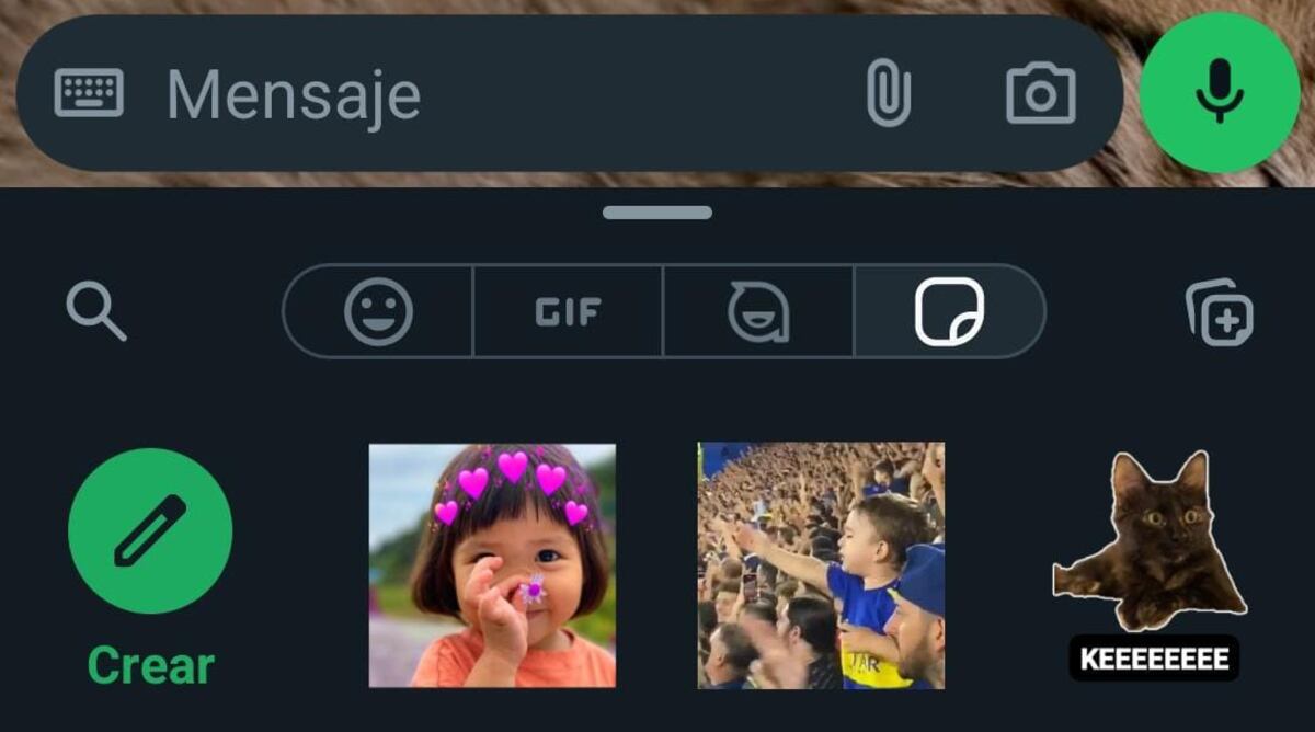 Stikers de Whatsapp.