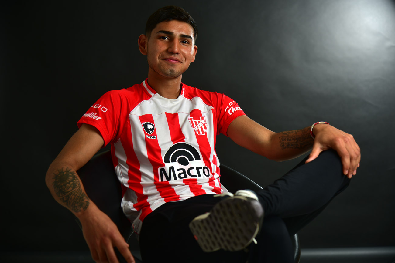 Agustín El Cata Páez, goleador de la reserva de Instituto. (Nicolás Bravo / La Voz)