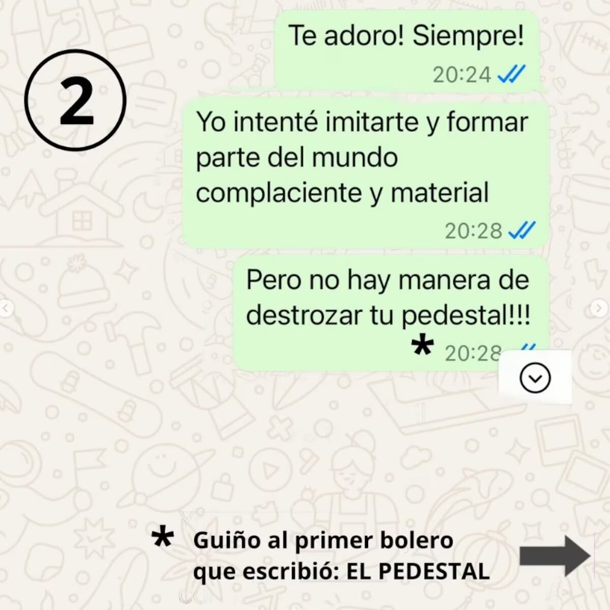 La publicación de Cecilia Milone en Instagram.