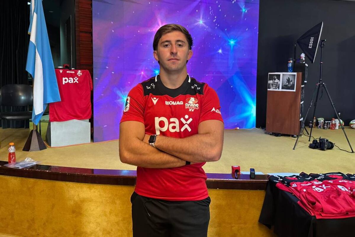 Valentín Cabral, capitán de los Dogos XV. (La Voz)