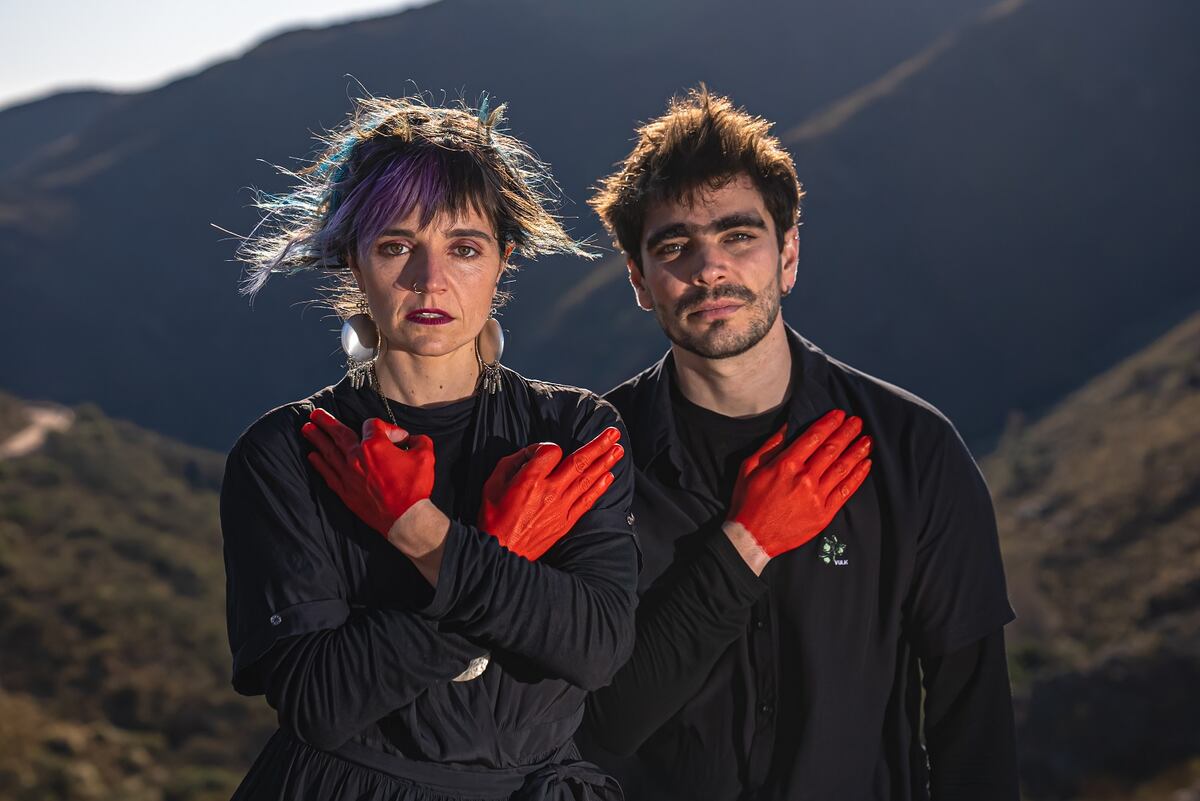 Pamela Merchán y Mateo Martino conforman Dúo Mapas. (Gentileza Agustin Ottonelli).