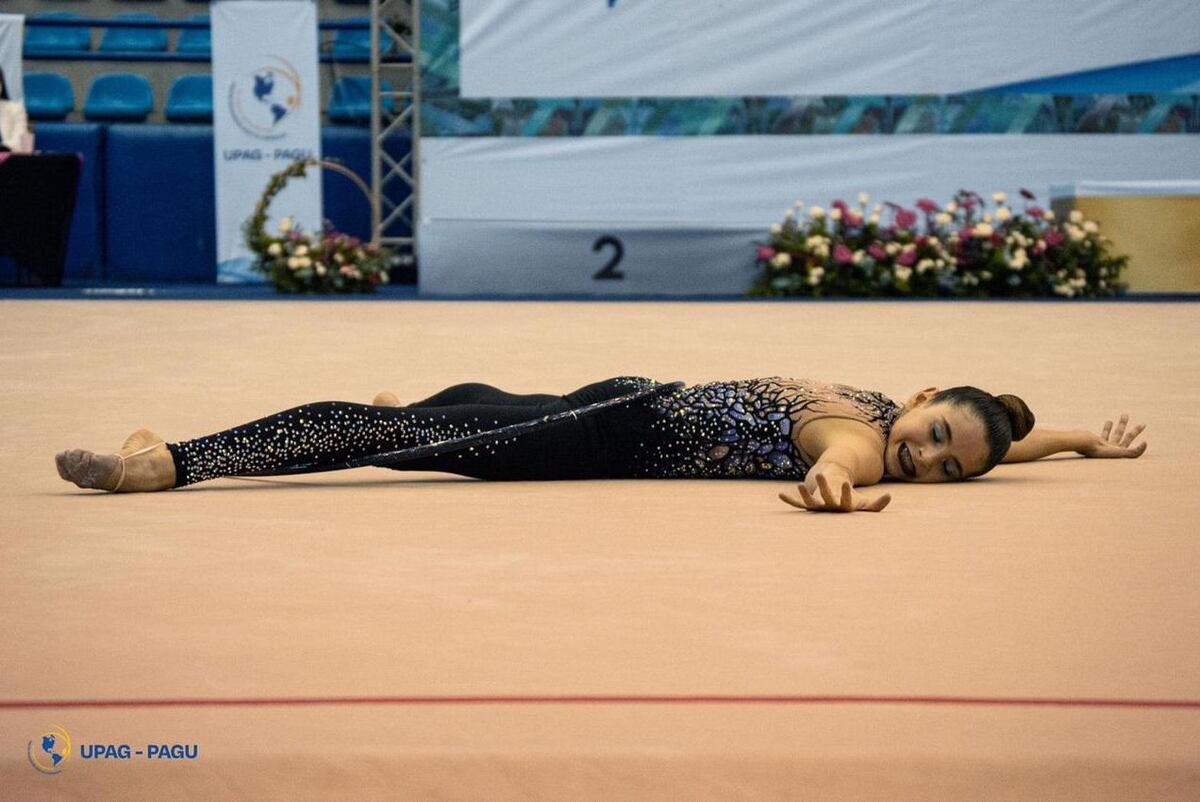 Victoria Cantale Olivero, representante del Club Banco de Córdoba, en el clasificatorio de Guatemala. (Gentileza Upag)