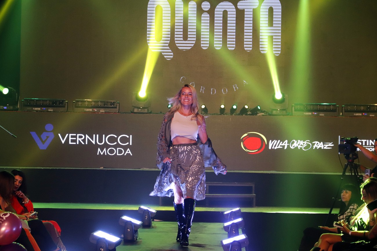 Desfile de Vernucci Moda en Espacio Mónaco en Carlos Paz.  (La Voz)