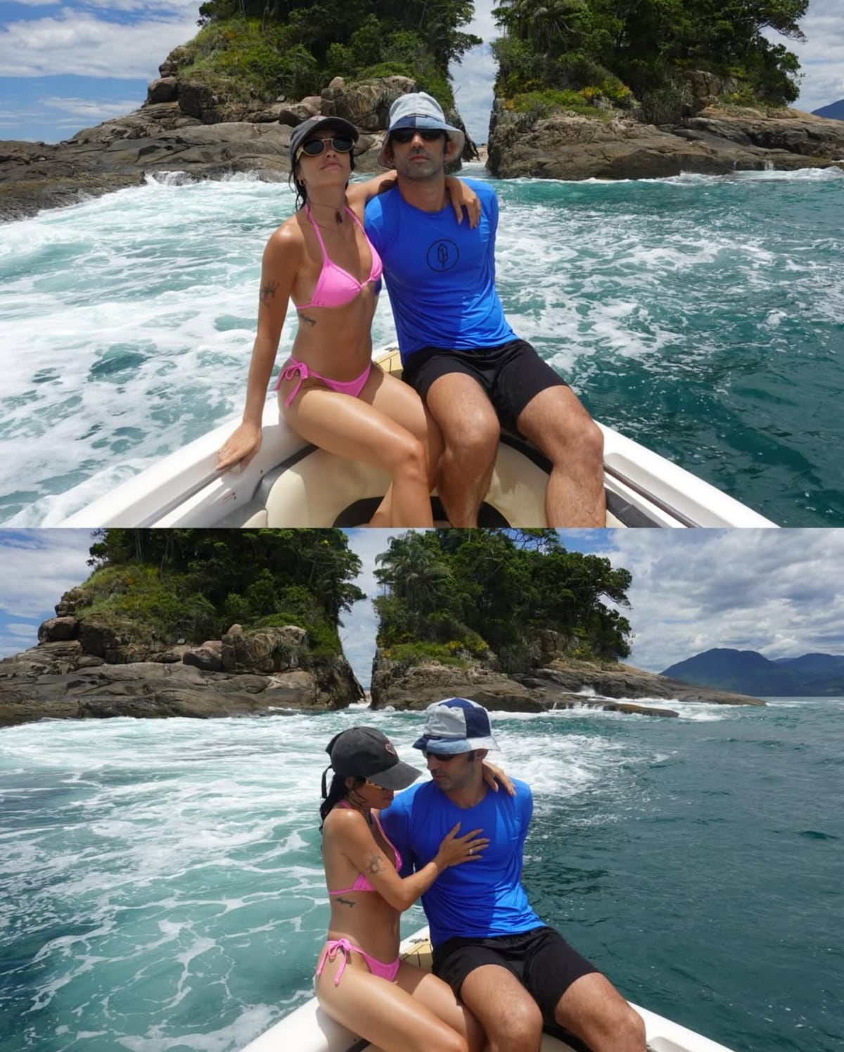 Las vacaciones de Lali Espósito y Pedro Rosemblat