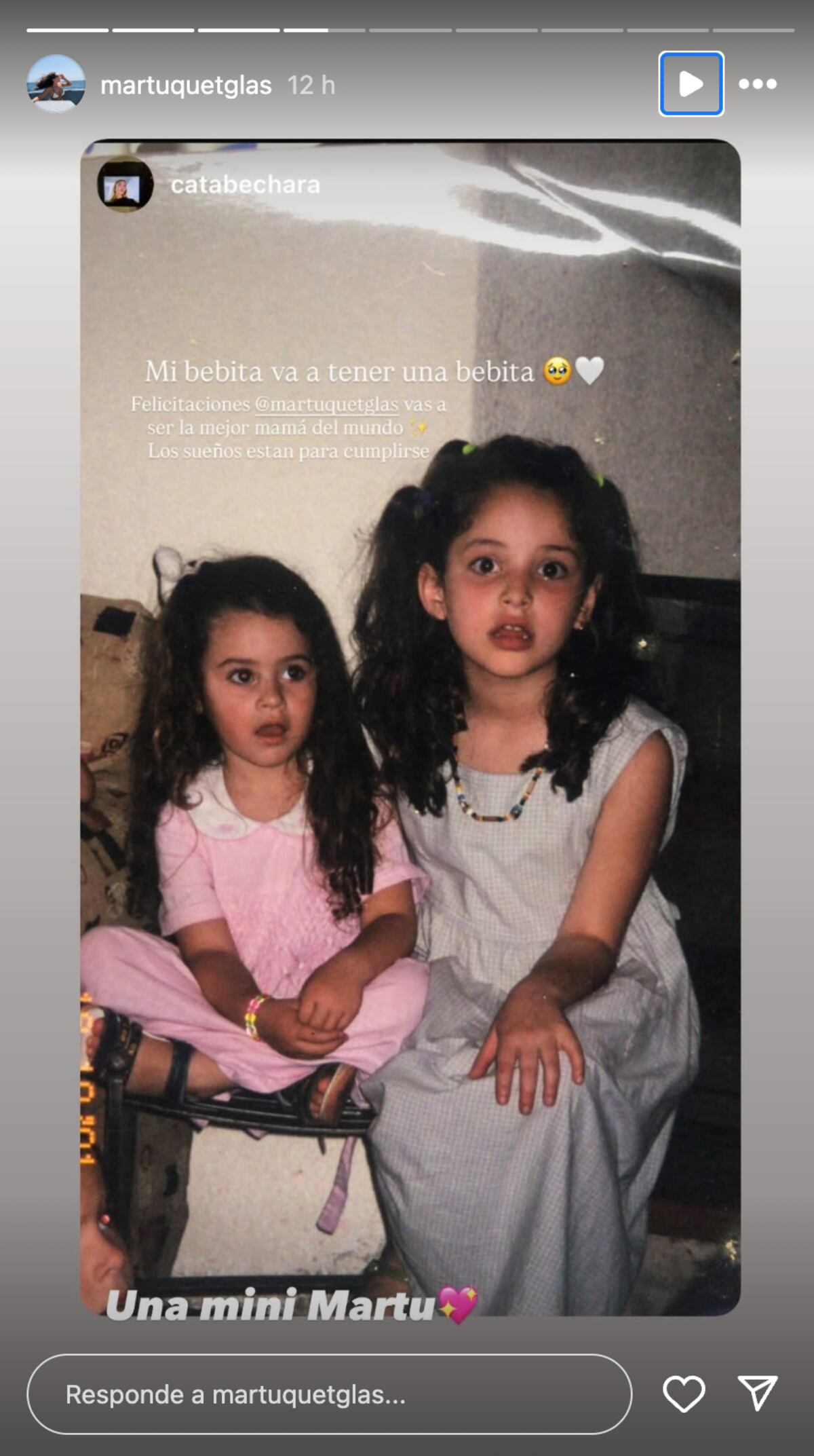 Amiga de Martina. Foto: captura pantalla.