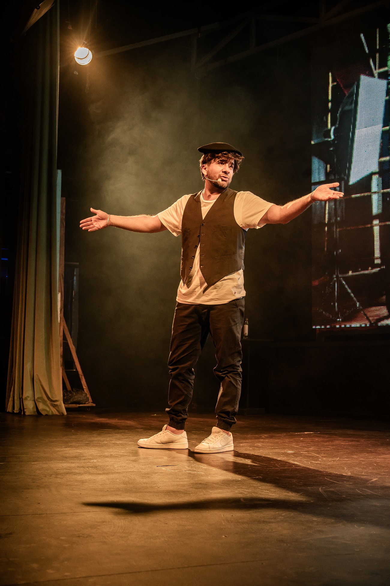 Camilo en "Camilo Nicolás a fondo". (Foto: Florencia Claria)