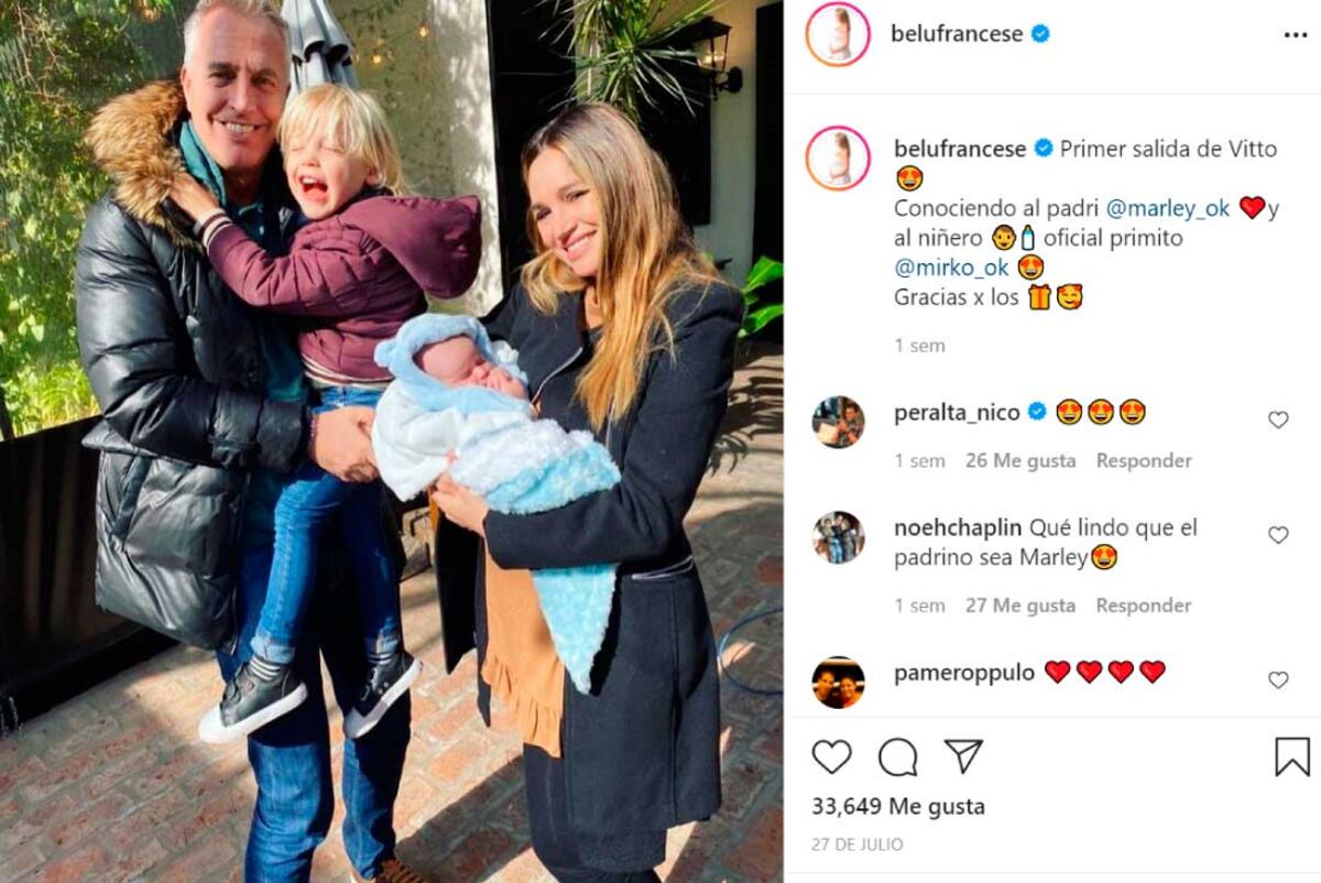 (Instagram Belén Francese)