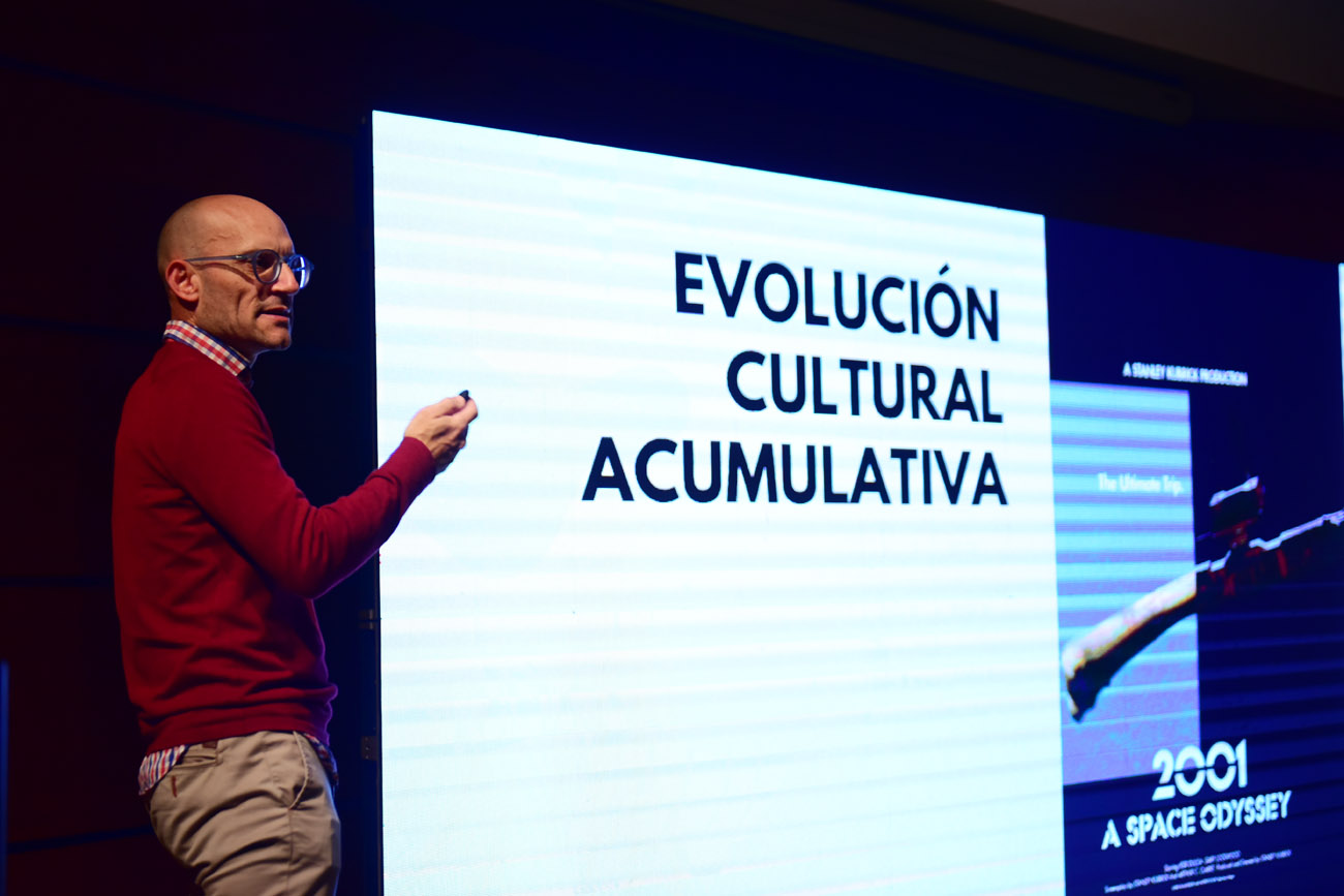 Alvaro Liuzzi fue uno de los speakers de Redacciones 5G que visitaron La Voz. (Nicolás Bravo / La Voz)