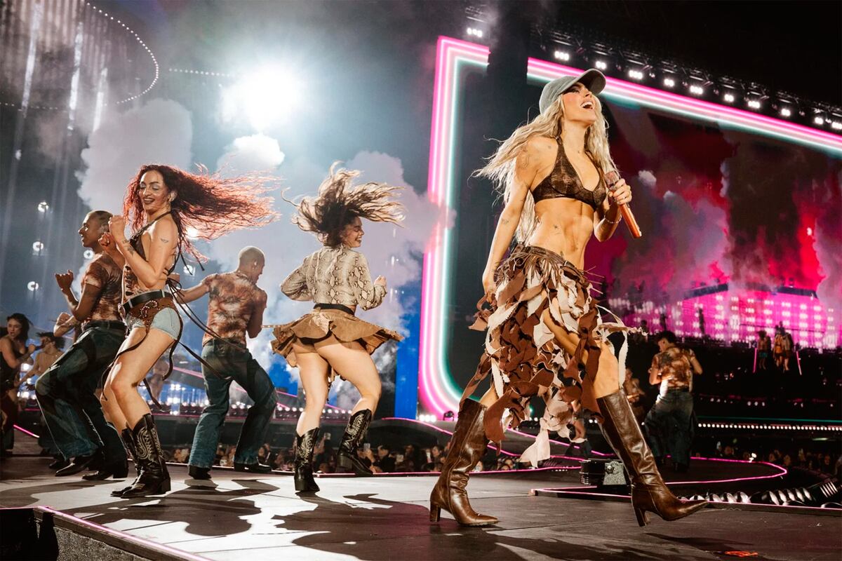 En marzo, Tini se convertirá en la segunda artista en hacer dos shows consecutivos en el Kempes tras el paso de Shakira en diciembre. Foto: web