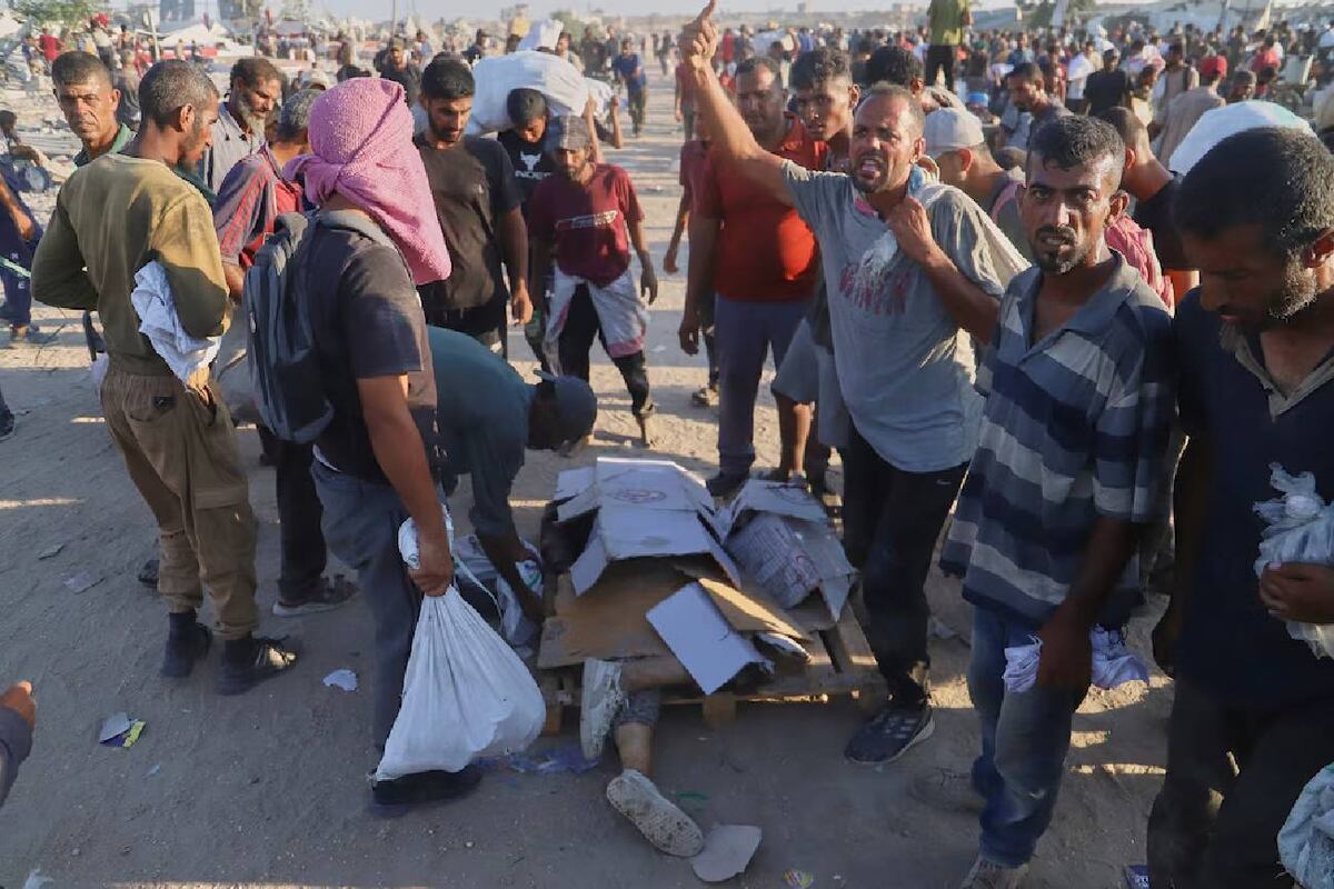 Franja de Gaza: saquearon camiones con ayuda humanitaria y hay al menos 20 muertos (Gentileza / AP)