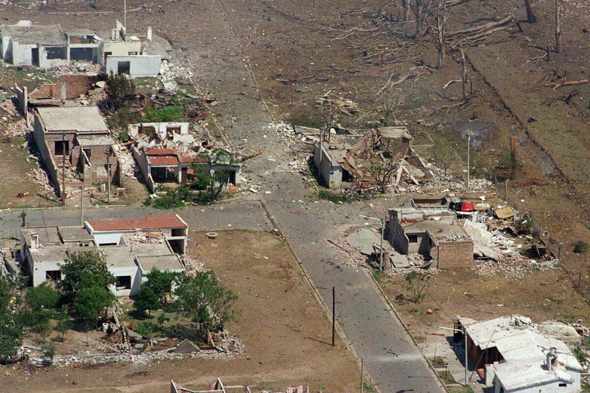 A 30 años de la explosión de la Fábrica Militar de Río Tercero. (La Voz)