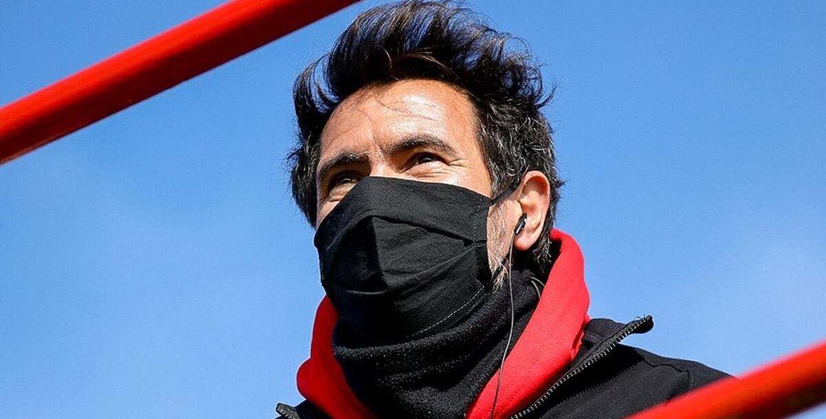 Eduardo Domínguez, el DT del Sabalero, con gran campaña en la Copa de la Liga Profesional. (Foto: Prensa Colón)