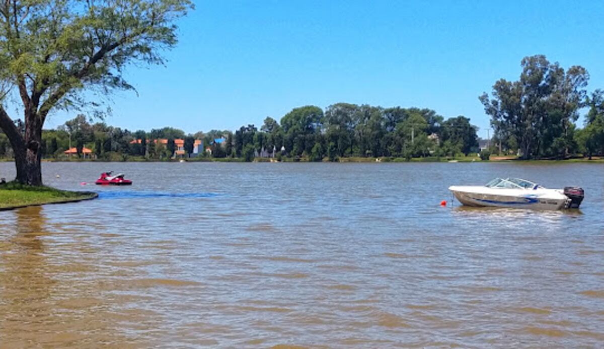 General Levalle. Lago San Agustín, uno de los puntos turísticos del sudeste provincial.
