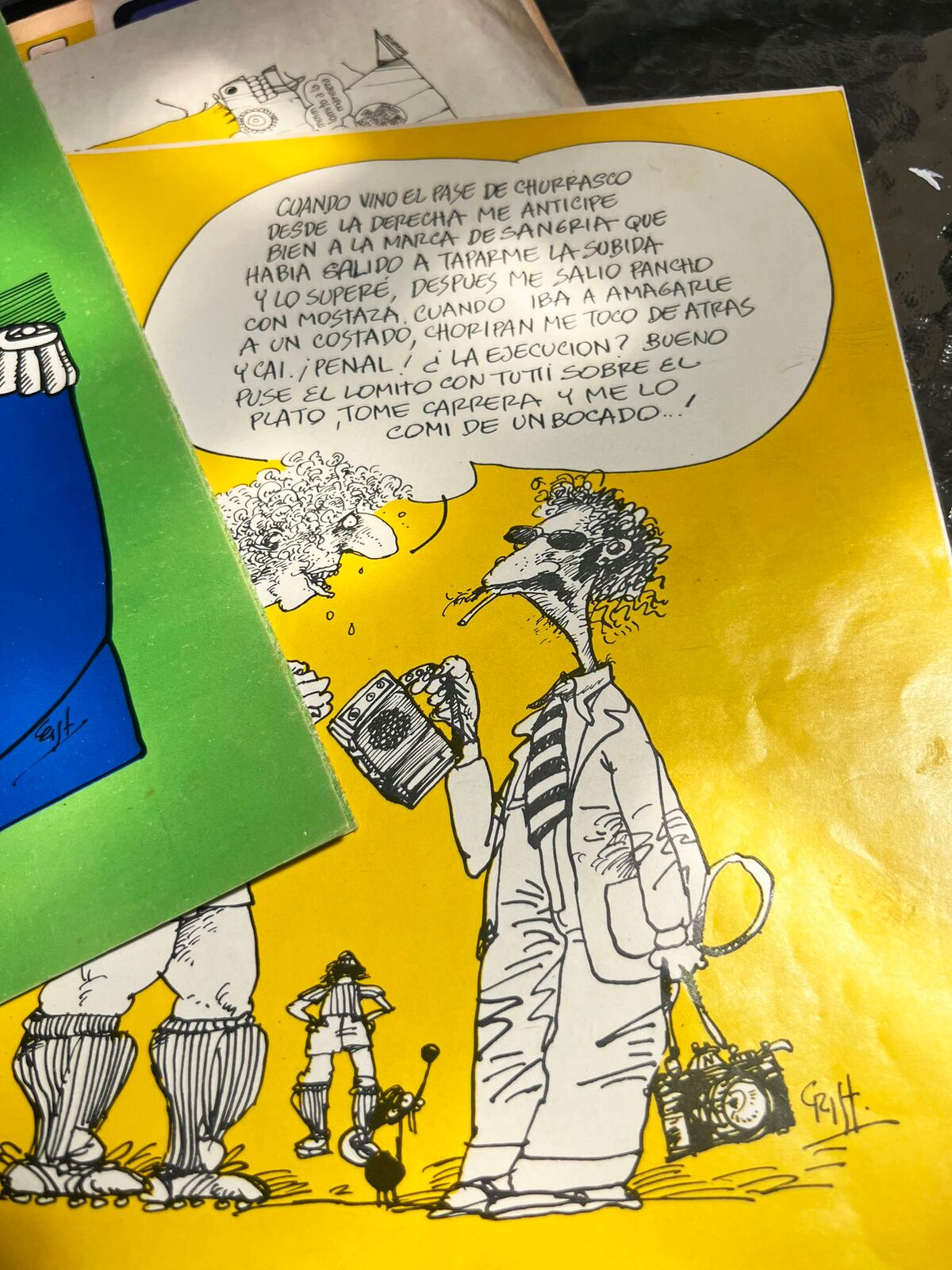 Archivo de la familia del creador de Los Lomitos, la primera lomitería de Córdoba que funcionó desde 1966 hasta 2000.