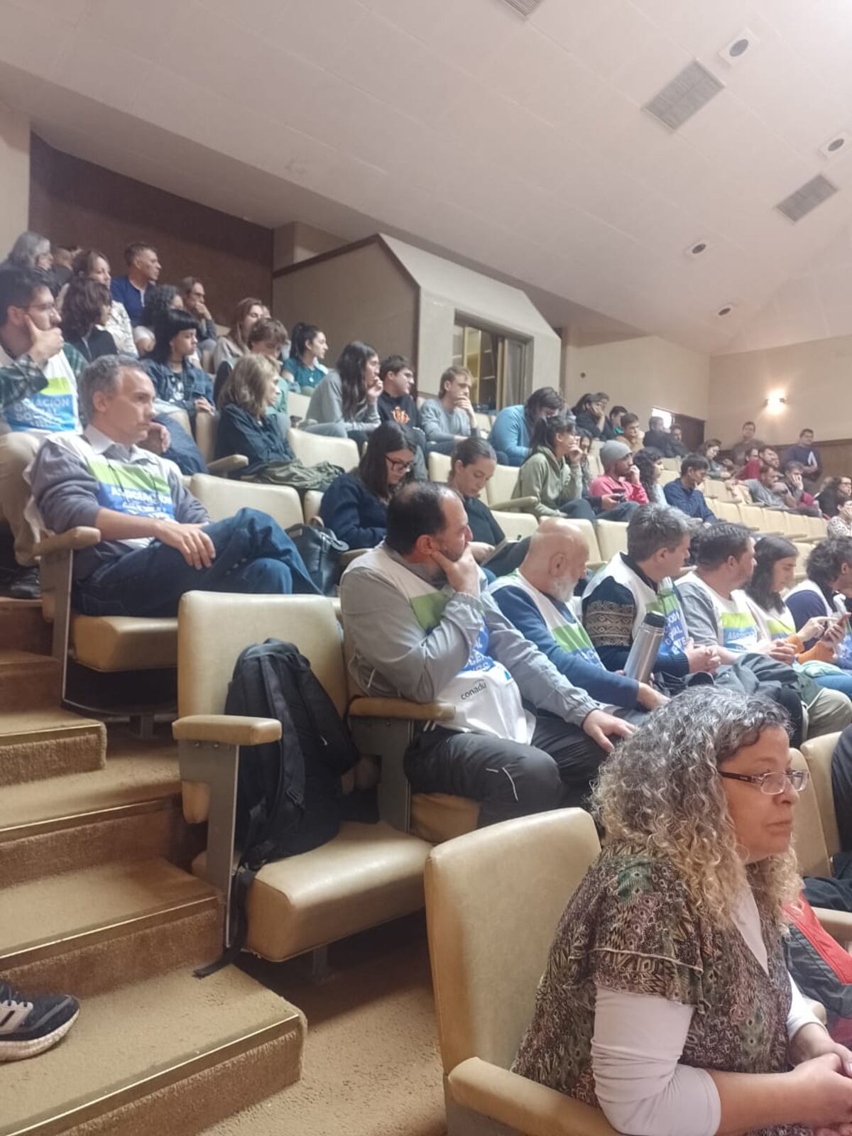 Aula Magna. Donde se realizó la votación del Consejo Superior (Gentileza FM 97.7).