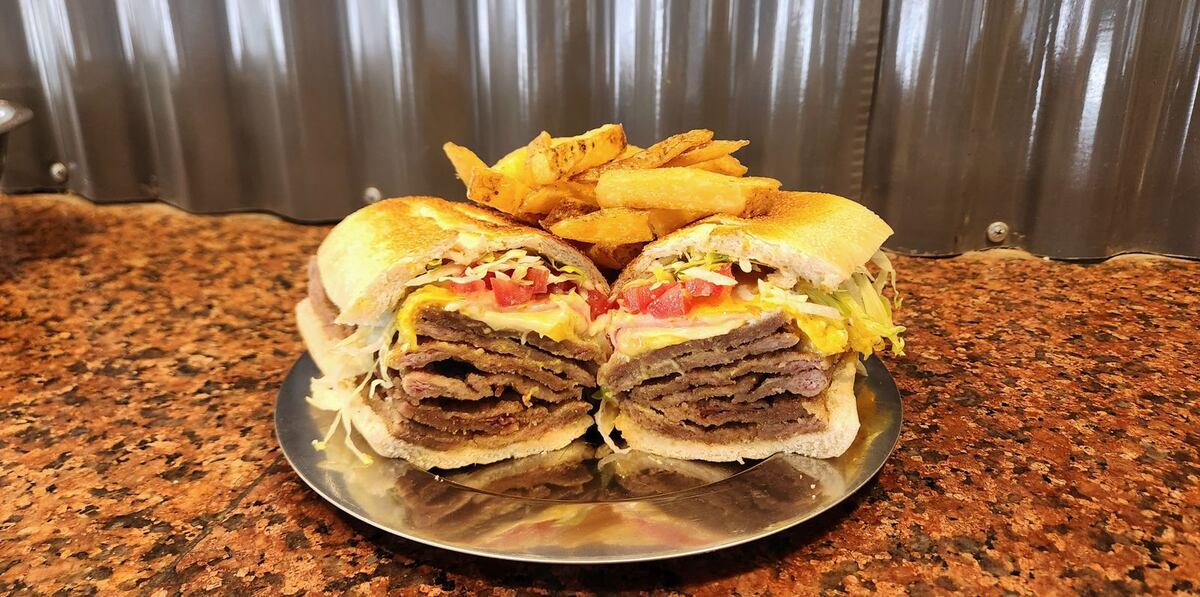 Sándwich de milanesa.