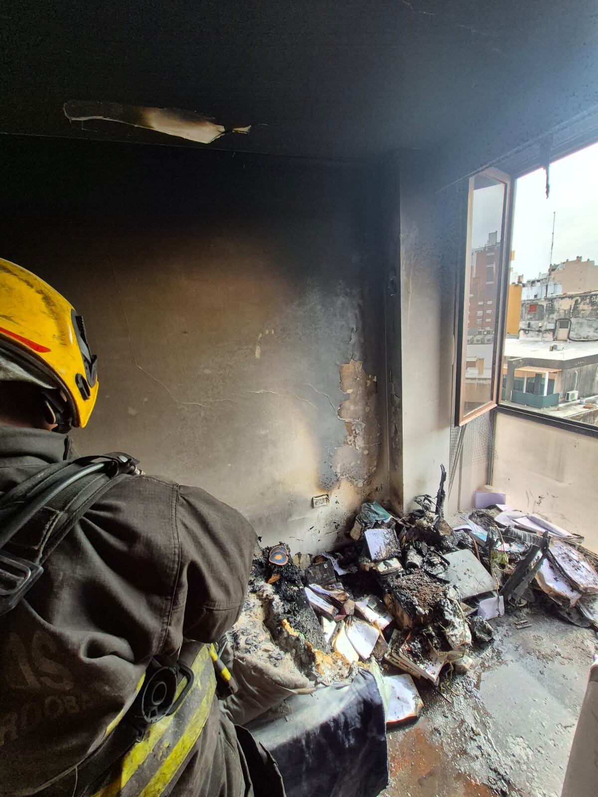Córdoba capital: se incendió un departamento y murieron dos gatos