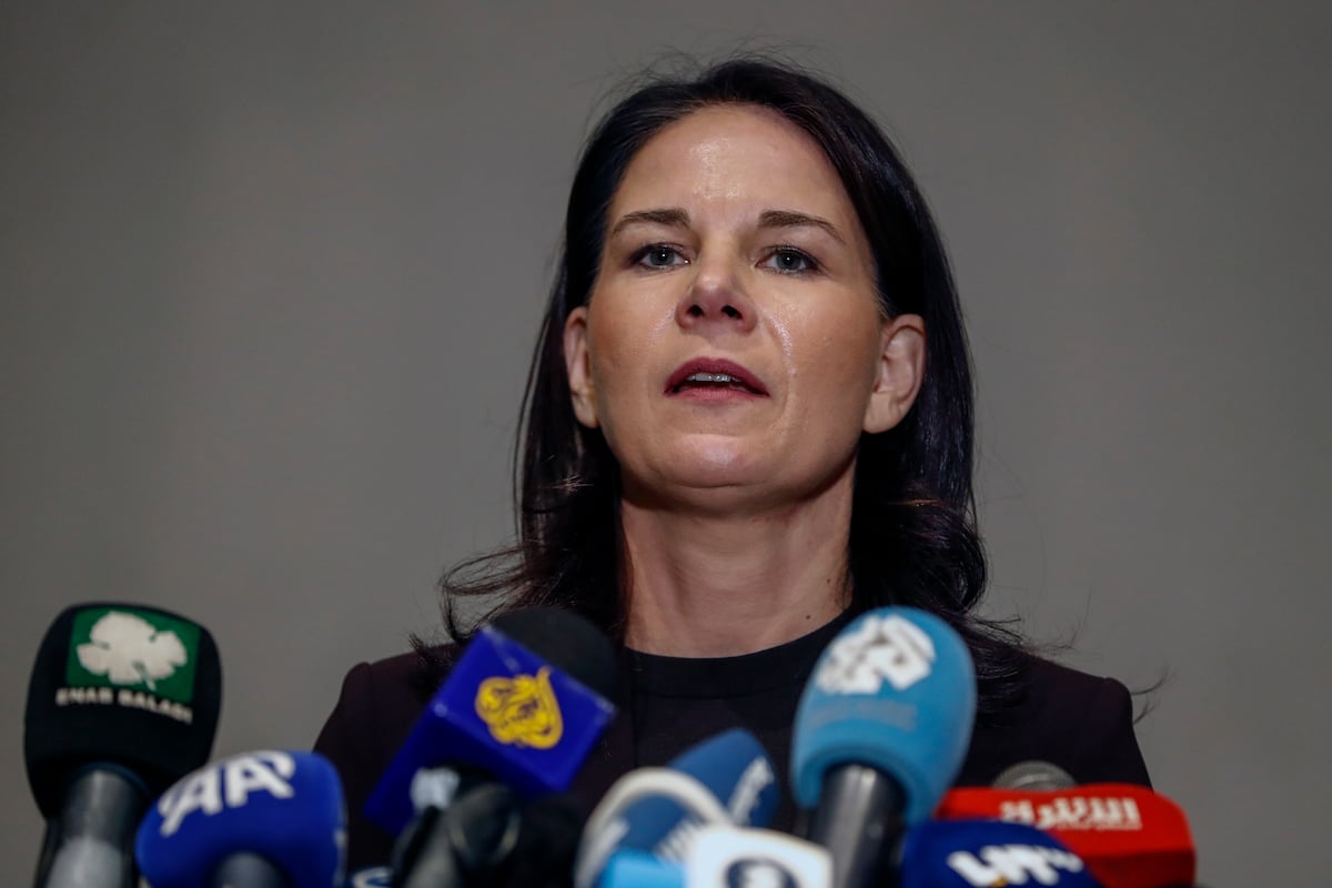 La presidenta de la Asamblea General de la ONU, Annalena Baerbock, alertó sobre crisis climática. (AP Foto/Omar Sanadiki, archivo)