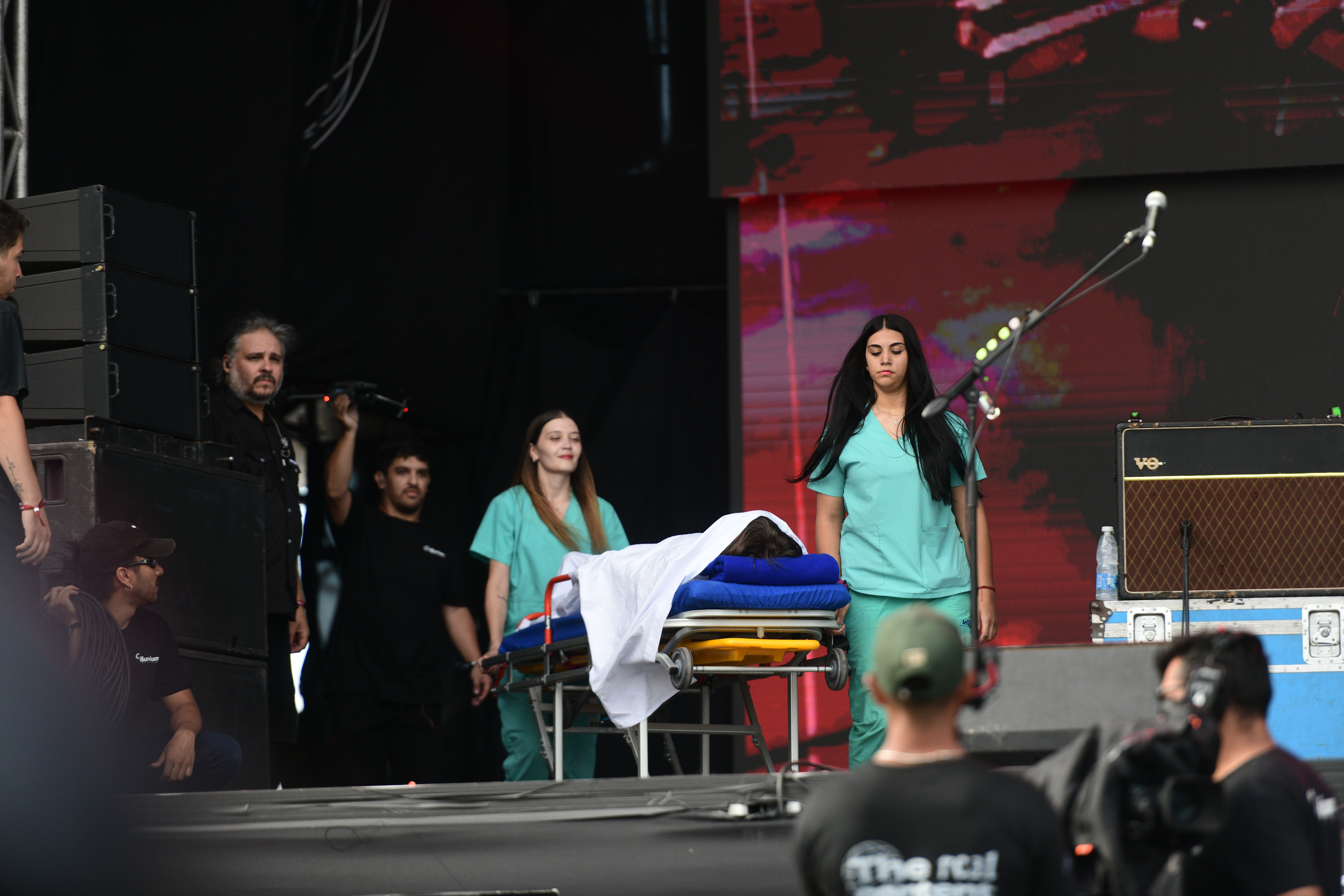 Joaquín Levinson de Turf durante el Cosquin Rock 2026 (Javier Ferreyra / La Voz)
