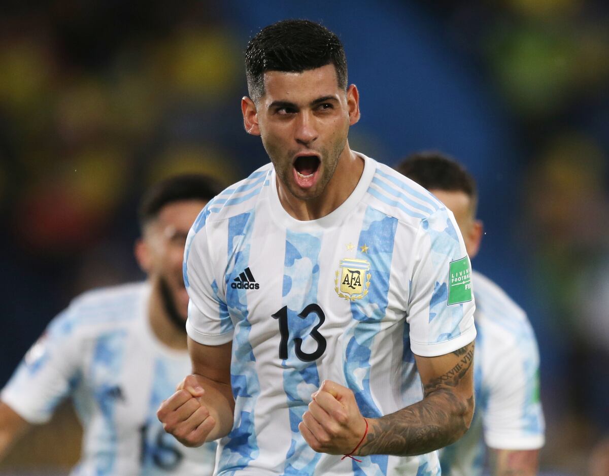 "Cuti" Romero, defensor central de la selección Argentina. (AP)