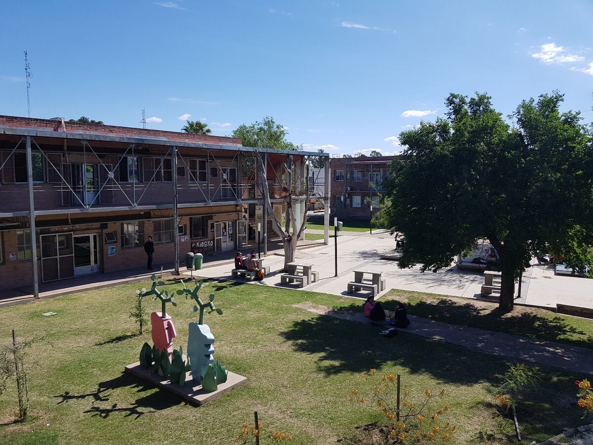 El campus de la Universidad Nacional de Río Cuarto (UNRC)