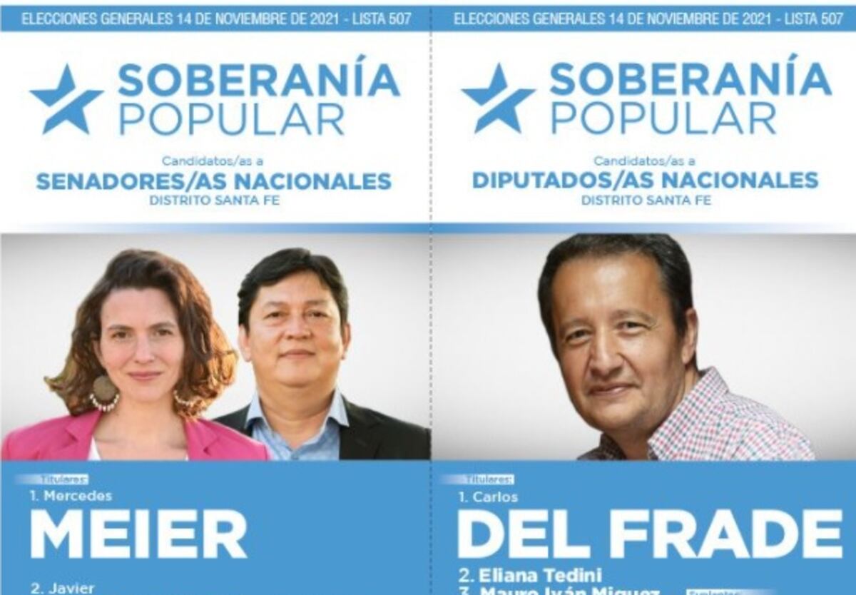 Boleta de Soberanía Popular Santa Fe.