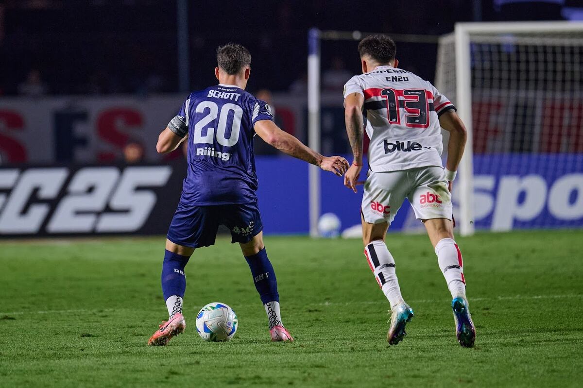 Talleres visitó a São Paulo, en Brasil, por la Copa Libertadores. (Prensa Talleres)