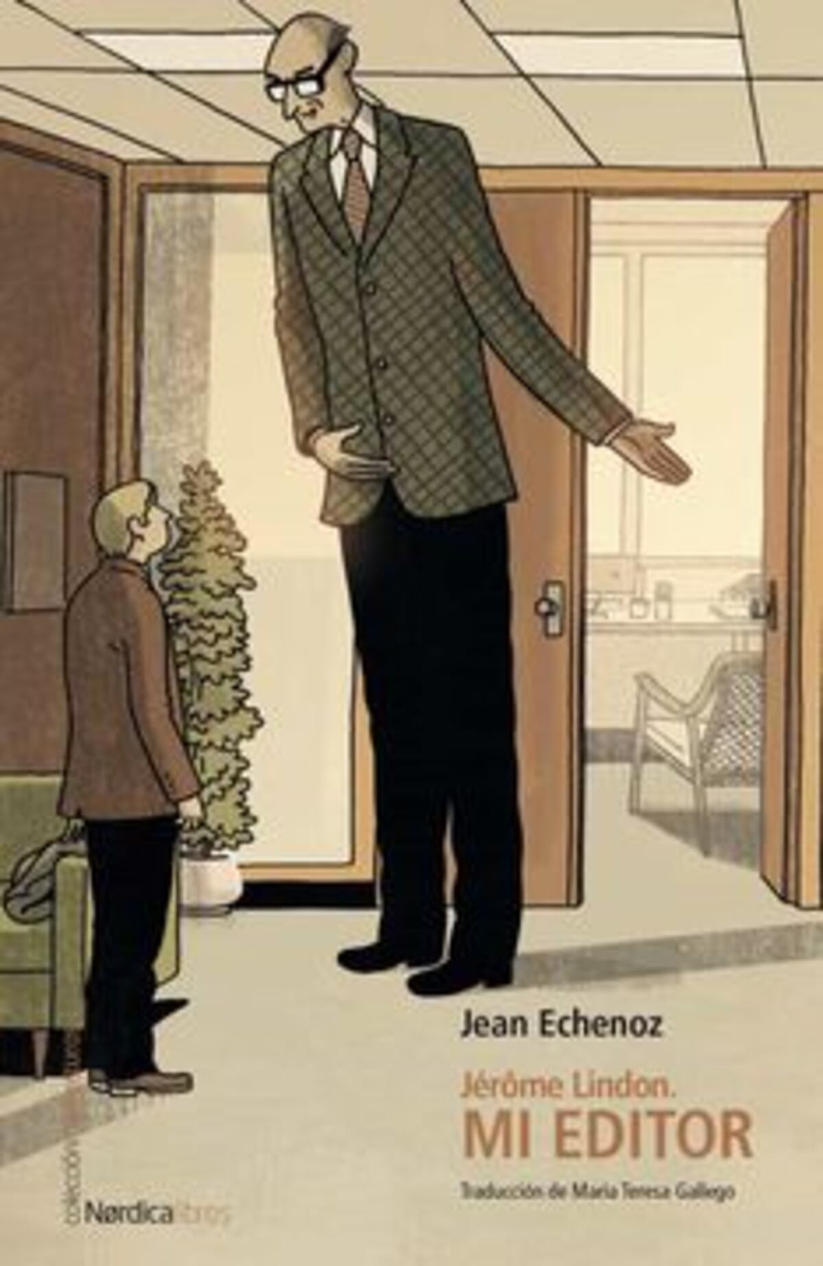 Libro Jerome Lindo, mi editor, de Jean Echenoz