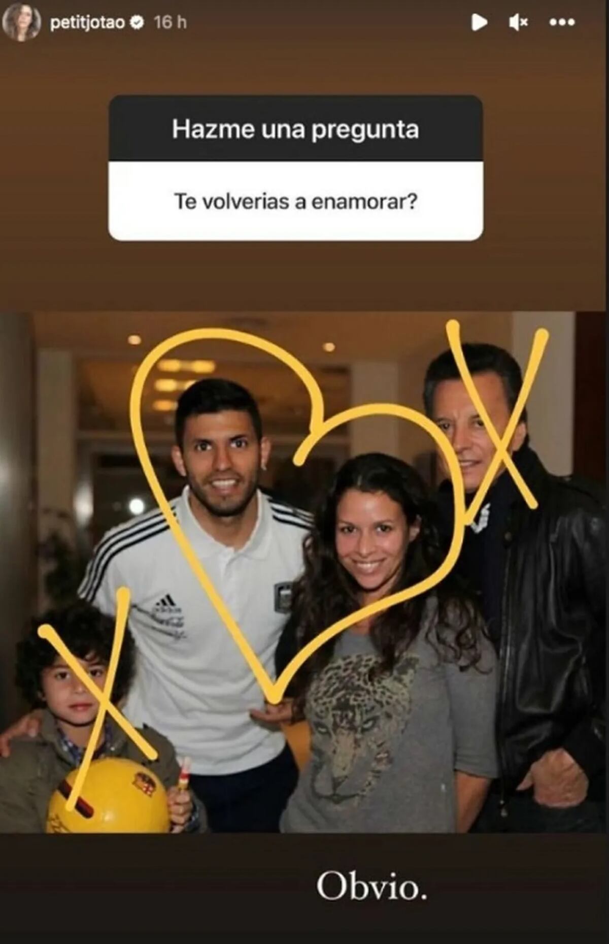 La declaración de amor de Julieta Ortega (Captura de pantalla de A24)