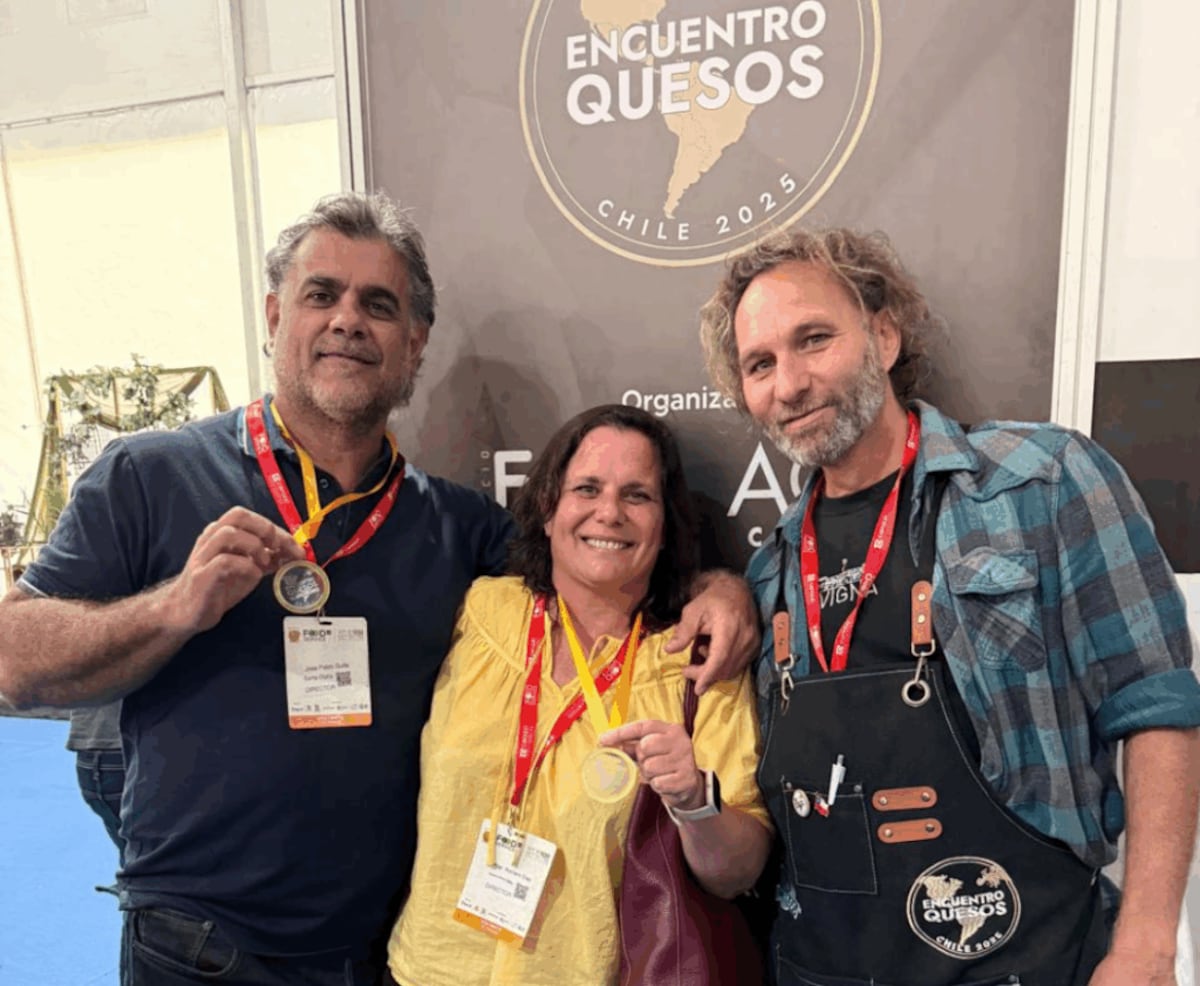 Los quesos Santa Olalla ganaron nuevos premios internacionales (Gentileza).