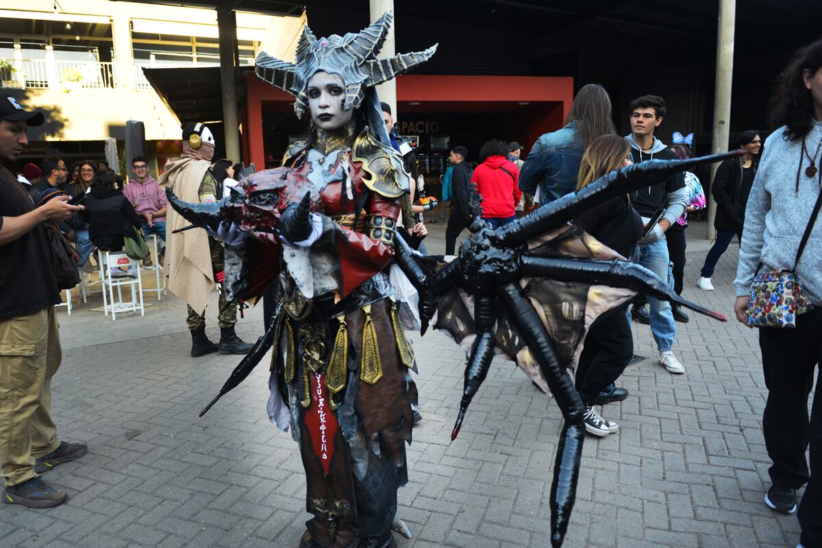 Toda la cultura del animé, el cosplay y el geek se dieron cita en la convención CAF en Espacio Quality. Foto Javier Ferreyra