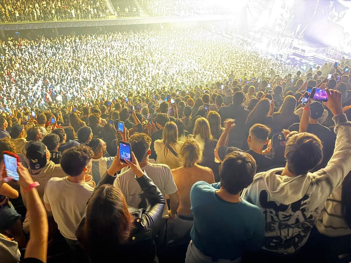 Duki en el Movistar Arena