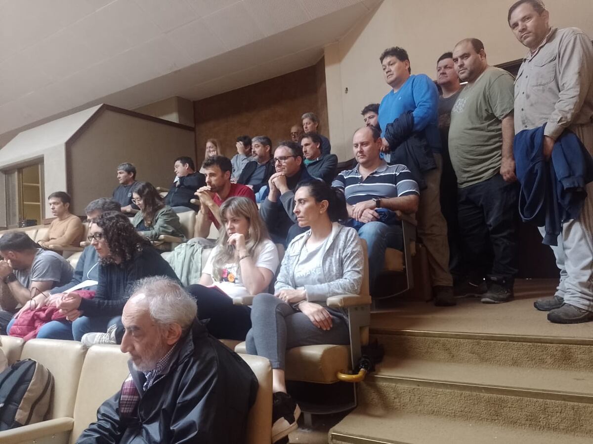 Aula Magna. Donde se realizó la votación del Consejo Superior (Gentileza FM 97.7).
