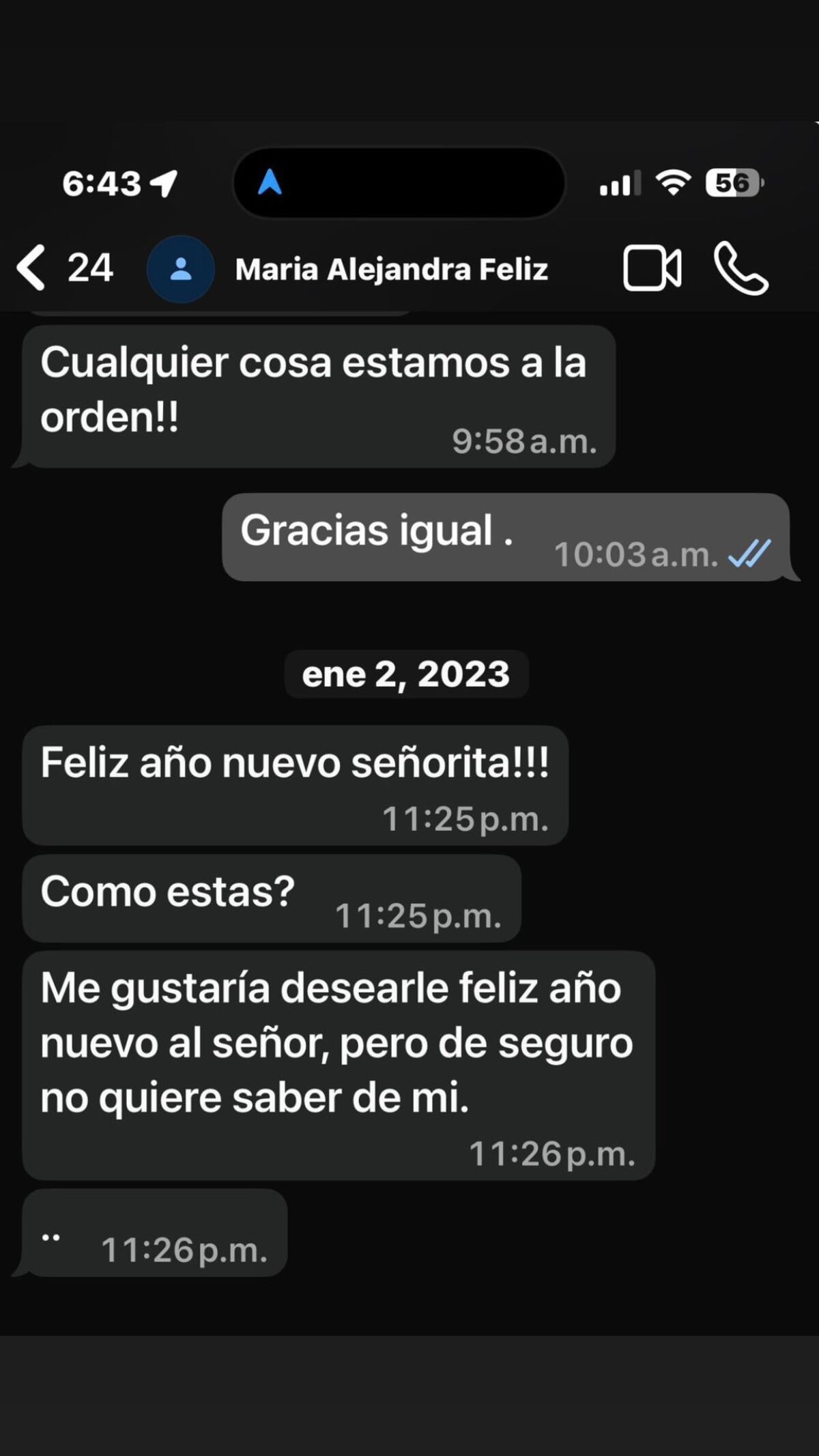 Los chats con sus exempleadas que Julio Iglesias difundió vía Instagram