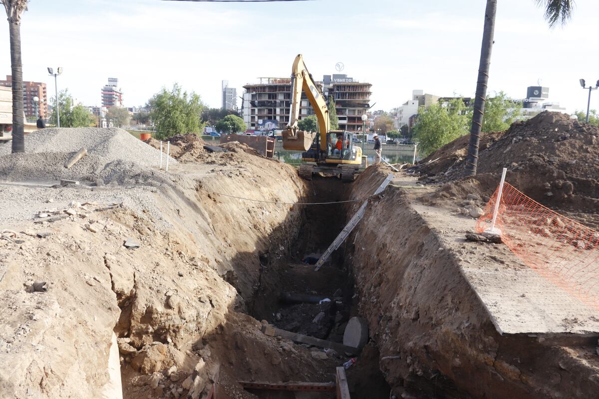 Saneamiento Lago San Roque: Obras de cloacas en Carlos Paz