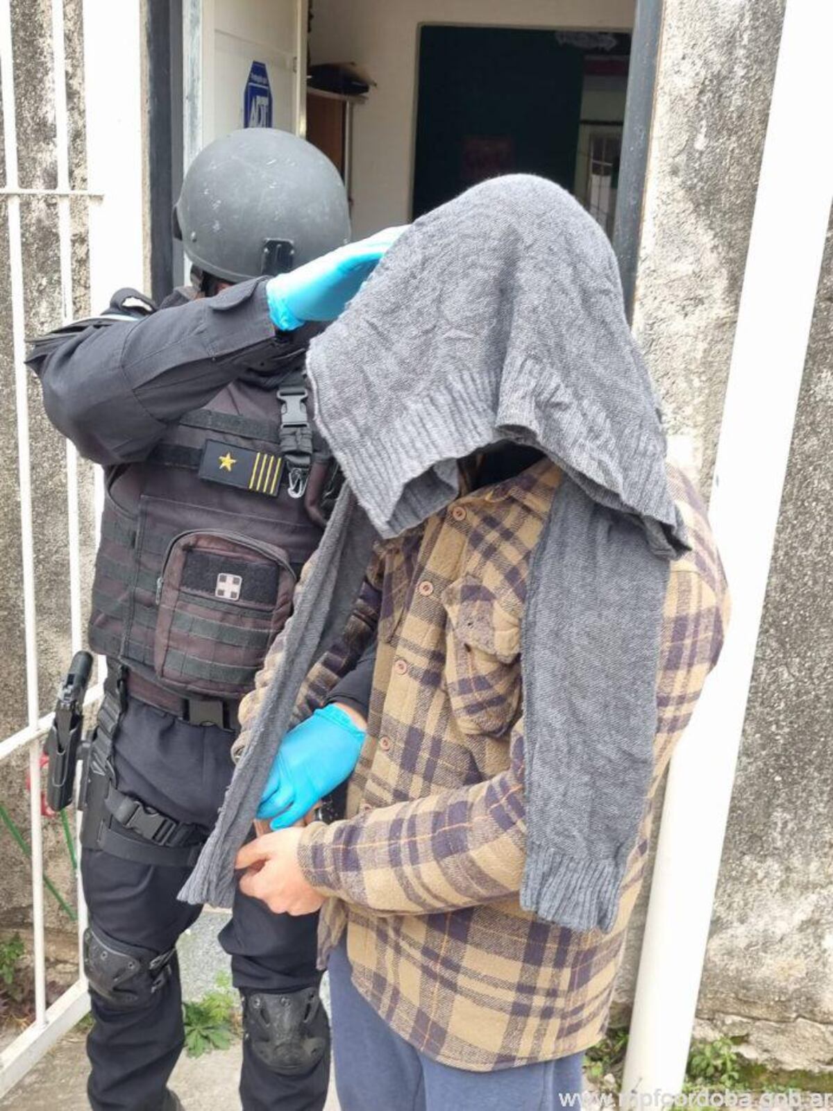 El detenido. (Mfcordoba.gob.ar)