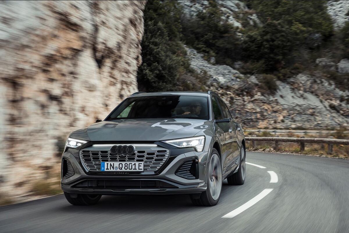 El nuevo Audi Q8 e-Tron recibió mejoras en su coeficiente aerodinámico.