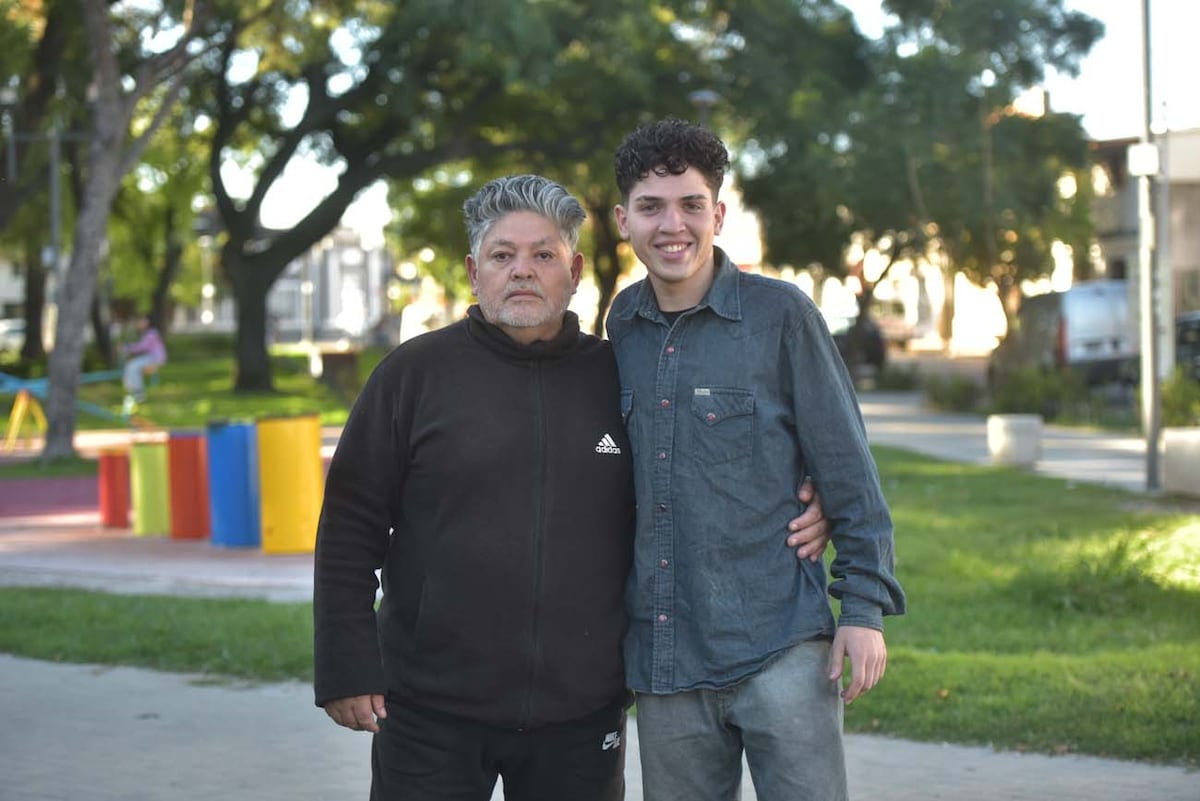Gente picante. Angelo Barrera estudiante becado por el instituto Renault (Facundo Luque / La Voz)