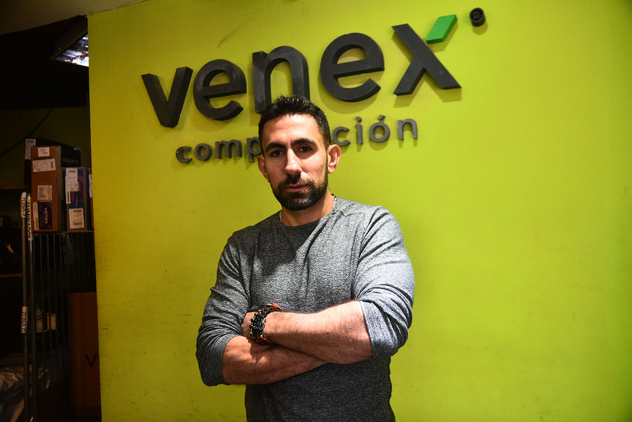 Jorge Jeiji, titular de la empresa Venex. (Pedro Castillo / La Voz)