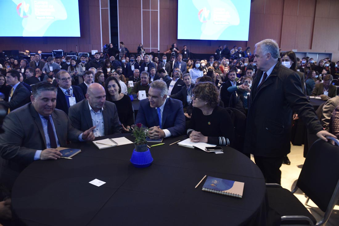 Apertura de la Cumbre de Economía  Circular en el CCC ( Ramiro Pereyra /La Voz)