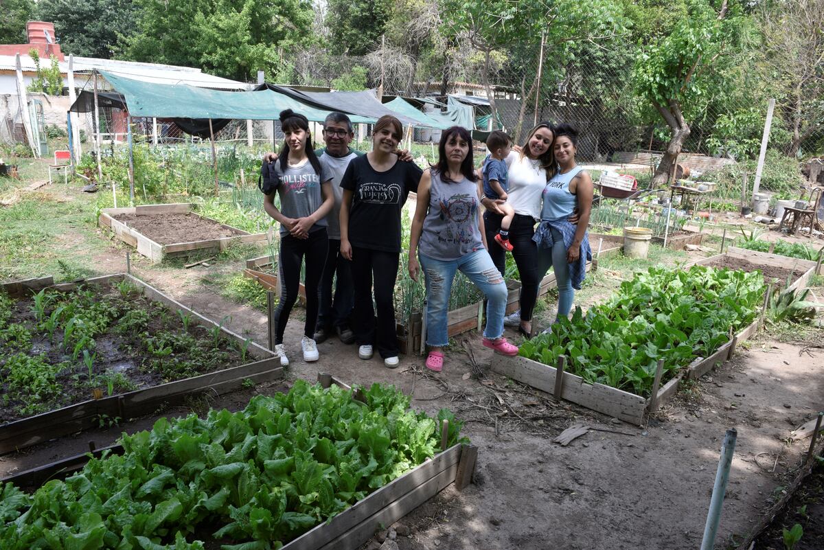 Granja de recuperación de madres adictas con sus hijos, en barrio Mirizzi. ( Ramiro Pereyra /La Voz)