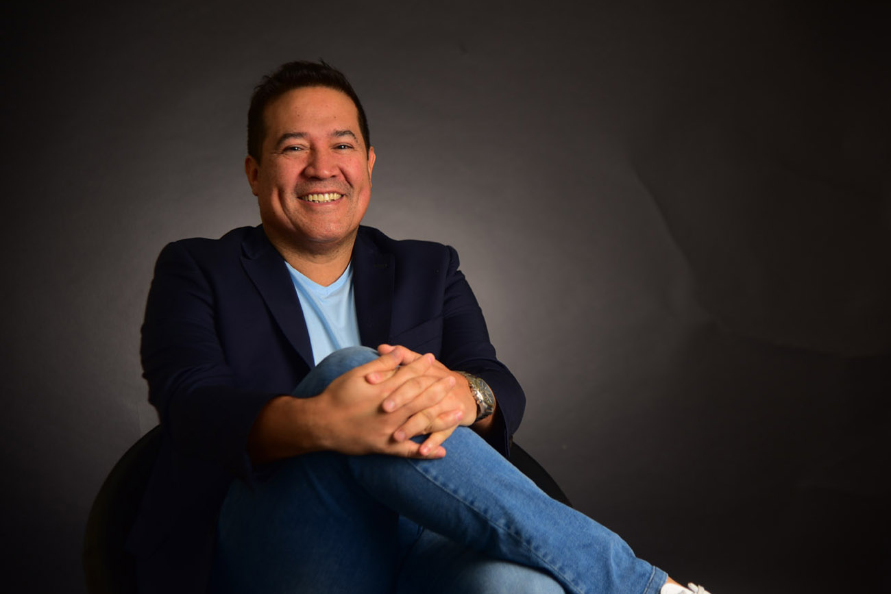 Hernán Domínguez, productor de televisión. (Nicolás Bravo / La Voz)