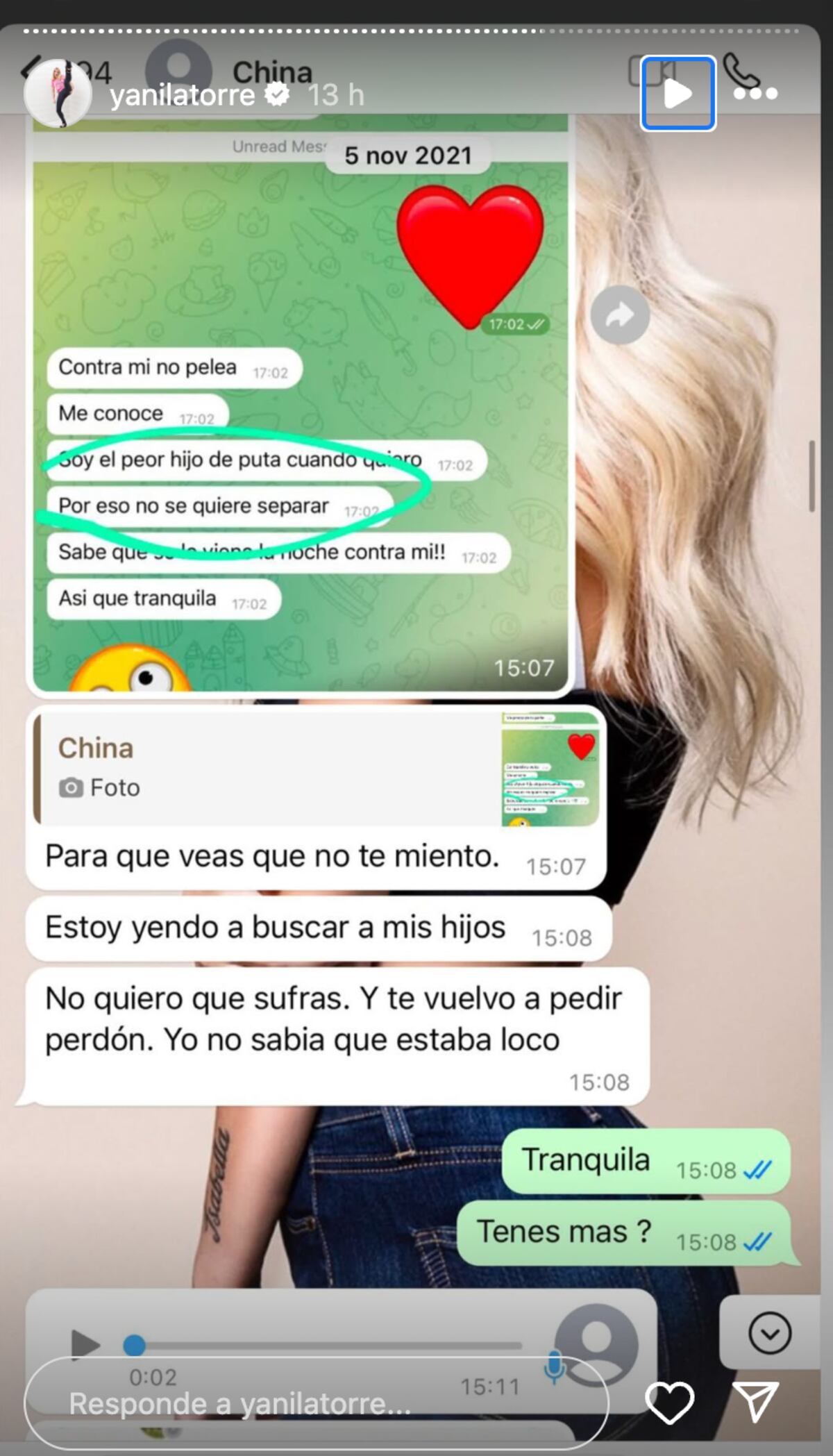 Foto: captura pantalla Instagram.
