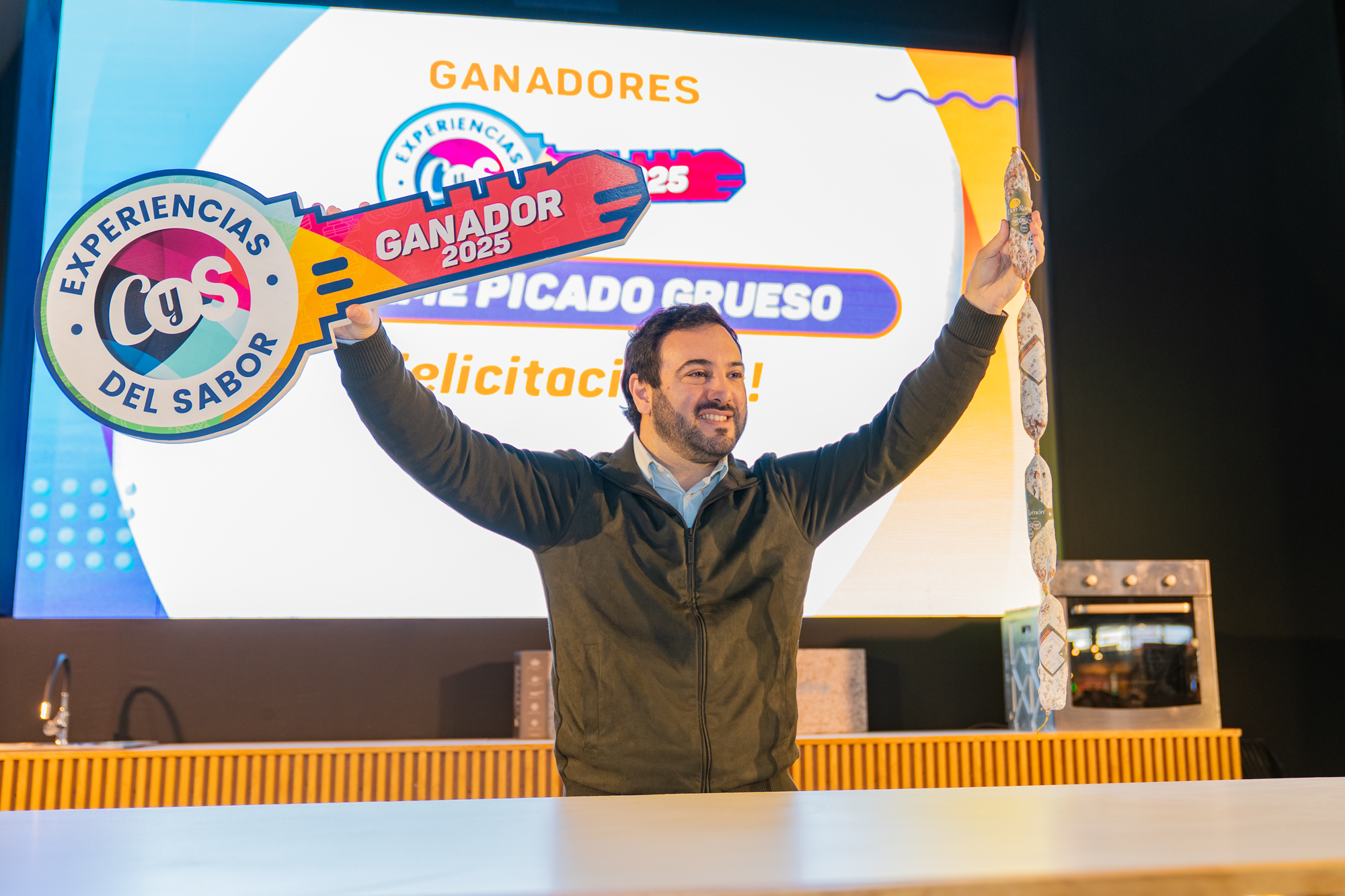 Competencia nacional para elegir el mejor salame del país.