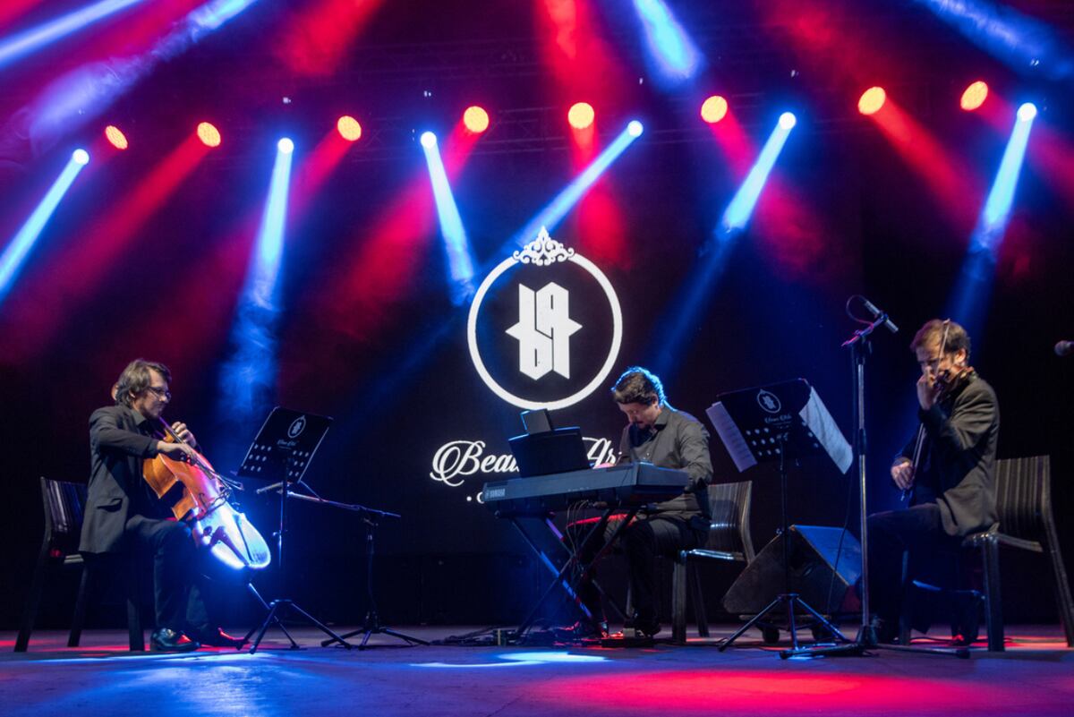 Pablo Giménez, Catriel Luna y Juan Pablo Fabre forman el Agitato Trío. (Gentileza Beaux Arts Compagnie)