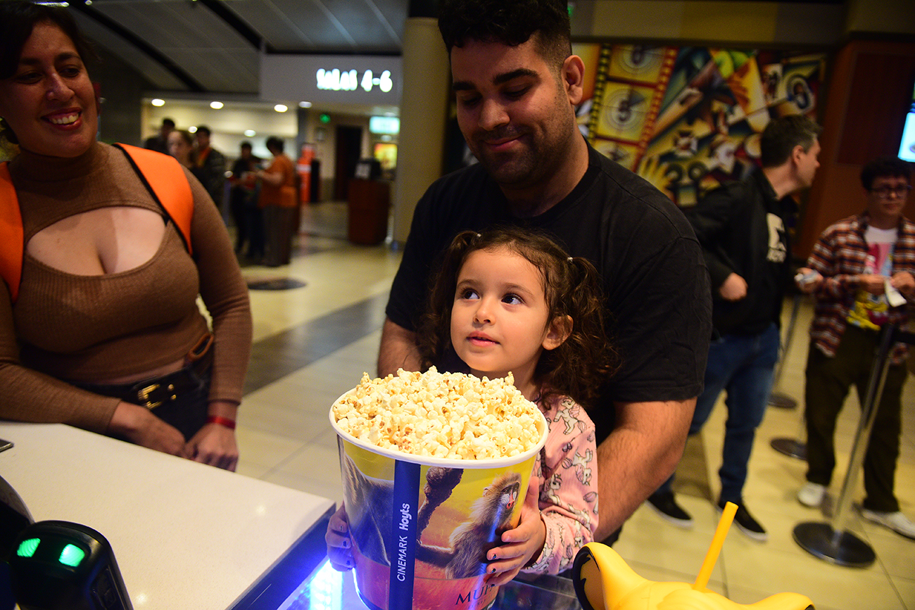 Función avant premiere de una película para suscriptores de Club La Voz Cines Hoyts de Nuevocentro Shopping . (José Gabriel Hernández / La Voz)