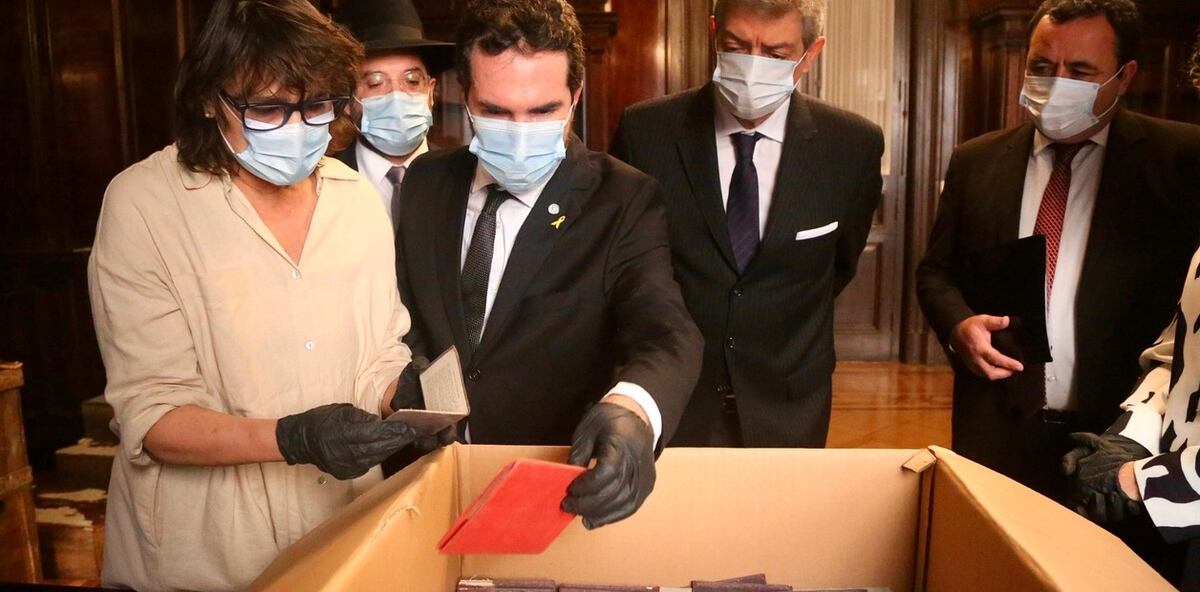 Hallazgo mundial sobre documentación nazi en Argentina que estaba en el edificio de la Corte Suprema de Justicia de Argentina. (Clarin)