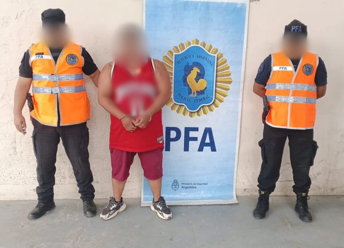 Operativo con secuestro de un gran cargamento de cocaína. (PFA)
