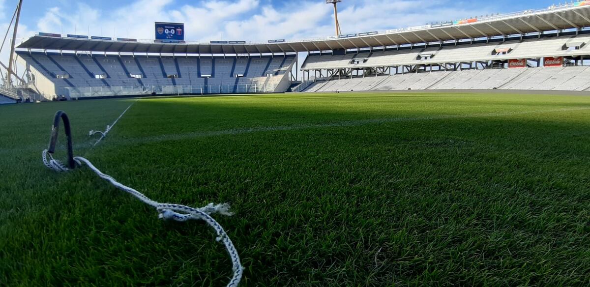 Así está el estadio Mario Alberto Kempes para recibir la final entre Boca y Tigre. (Agencia Córdoba Deportes)