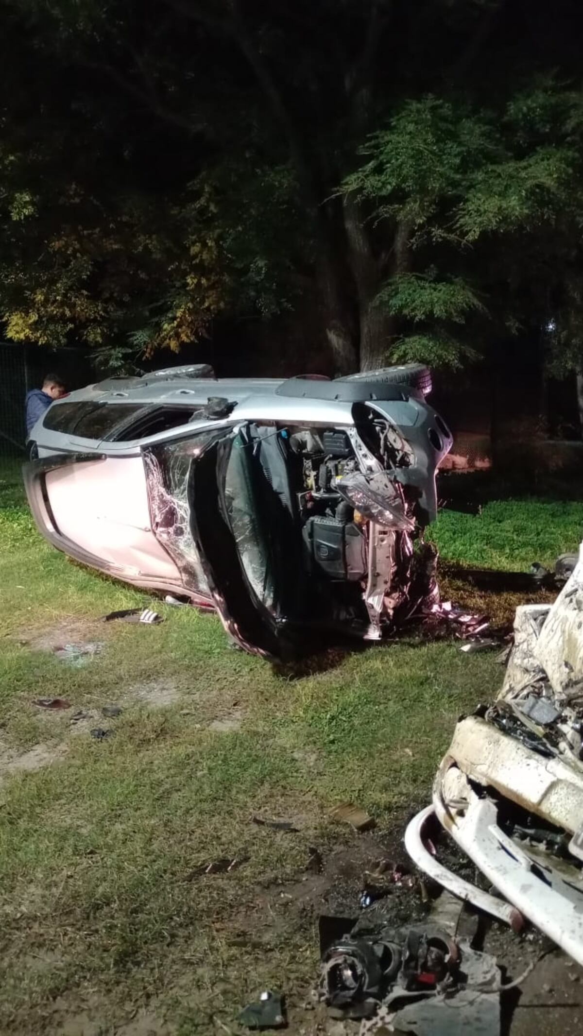 Choque muy fuerte en Córdoba. (Policía)